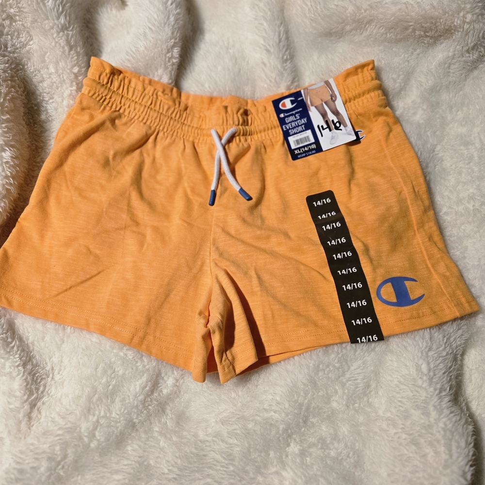 Champion Orange Athletic Shorts